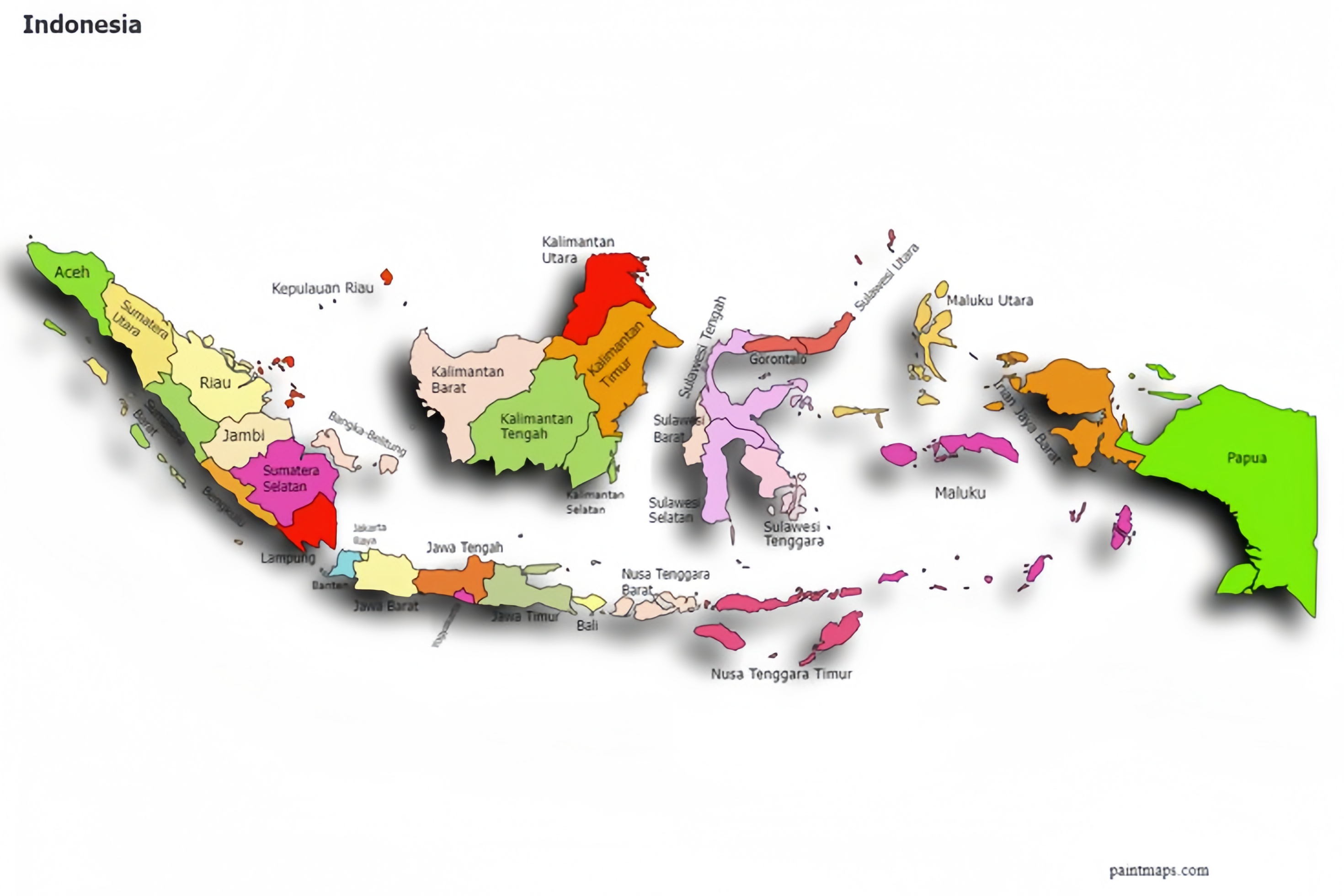 Peta Indonesia